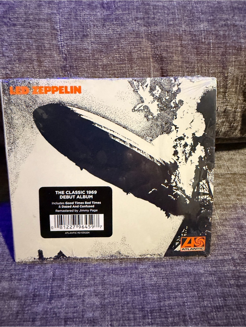 Led Zeppelin I CD 1969 Debut Album Remastered Jimmy Page Atlantic Digipak